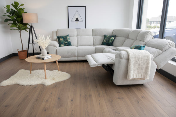 Tessuto Electric Recliner Corner Sofa – Large 5 Seater