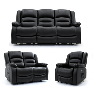 Ashford 3+2+1 Electric Recliner Sofa Set – Luxury Home Cinema Suite