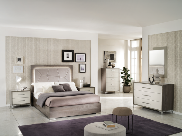 Emilia Italian Bedroom Set | Modern Luxury Bedroom Furniture