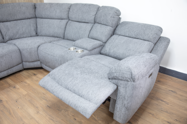 Tessuto Electric Recliner Corner Sofa – Large 5 Seater