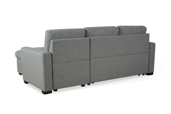 Francesca Fabric Corner Sofa Bed with Storage