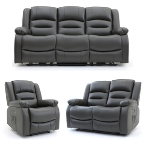 Ashford 3+2+1 Electric Recliner Sofa Set – Luxury Home Cinema Suite