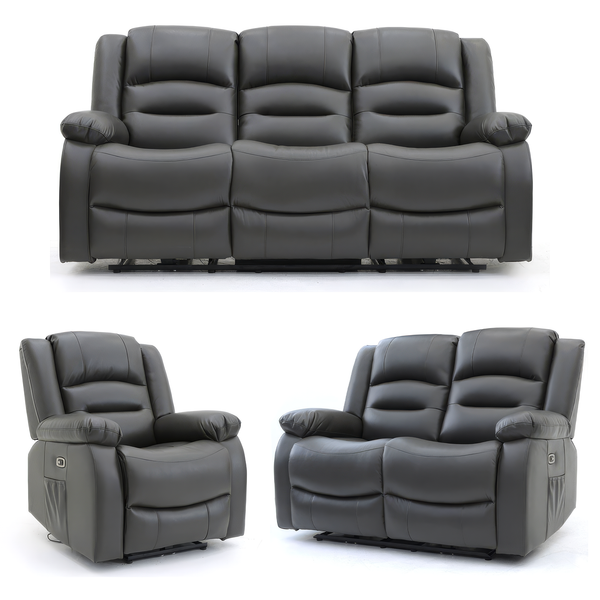 Ashford 3+2+1 Electric Recliner Sofa Set – Luxury Home Cinema Suite