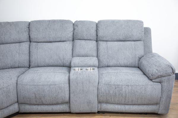 Tessuto Electric Recliner Corner Sofa – Large 5 Seater