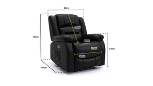 Ashford 3+2+1 Electric Recliner Sofa Set – Luxury Home Cinema Suite