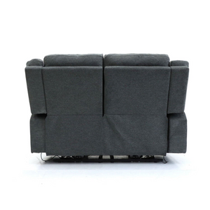 Ashford 3+2+1 Grey Fabric Electric Recliner Sofa Set – Luxury Home Cinema Suite