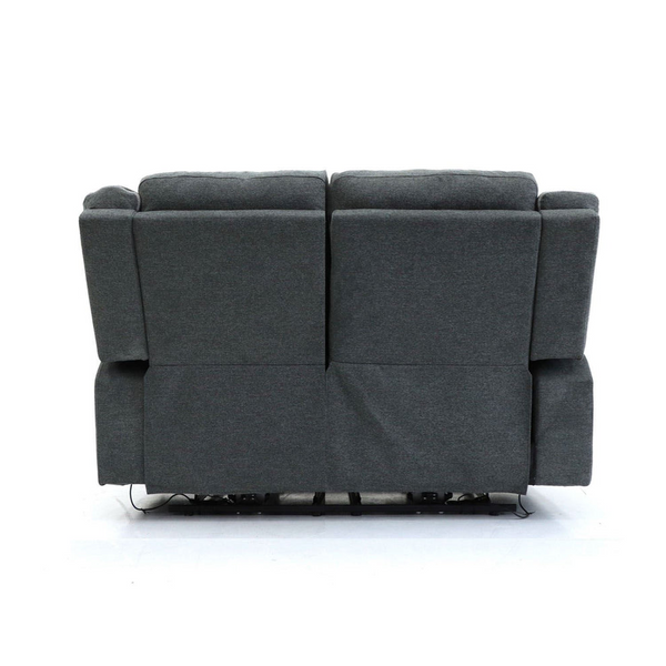 Ashford 3+2+1 Grey Fabric Electric Recliner Sofa Set – Luxury Home Cinema Suite