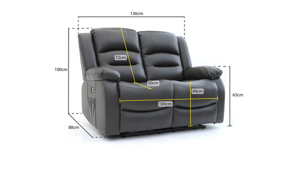 Ashford 3+2+1 Electric Recliner Sofa Set – Luxury Home Cinema Suite