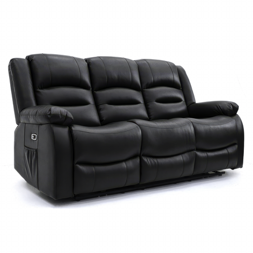 Ashford 3+2+1 Electric Recliner Sofa Set – Luxury Home Cinema Suite