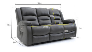 Ashford 3+2+1 Electric Recliner Sofa Set – Luxury Home Cinema Suite