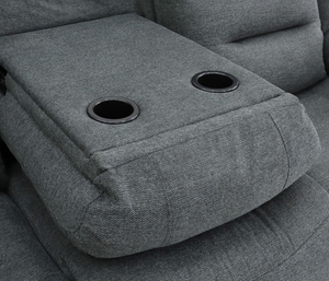 Ashford 3+2+1 Grey Fabric Electric Recliner Sofa Set – Luxury Home Cinema Suite