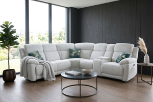 Tessuto Electric Recliner Corner Sofa – Large 5 Seater