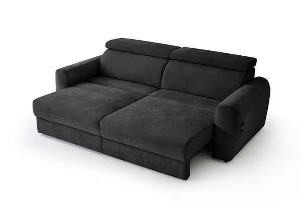 Madrid 3 Seater Electric Recliner Sofa Bed with Adjustable Headrests