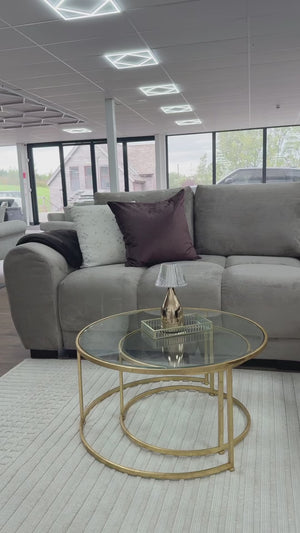 Nuvola Universal Corner Sofa Bed with Storage – Large Velvet Sofabed